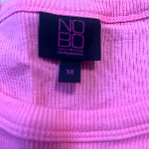 NWOT • Pink Ribbed Tank Top - Picture 5 of 9